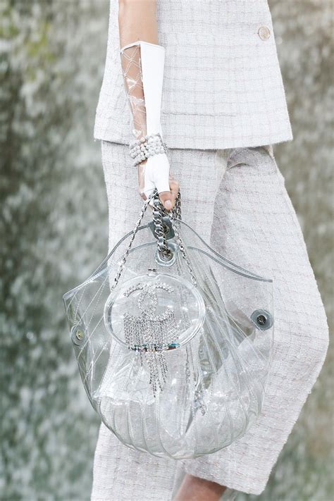 borse in chanel in plastica trasparente|moda Chanel borse.